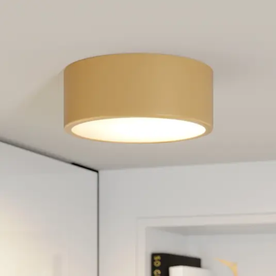 Cleo ceiling lamp, Ø 20 cm, golden