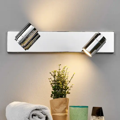 2 fl. Dejan bathroom wall light chrome