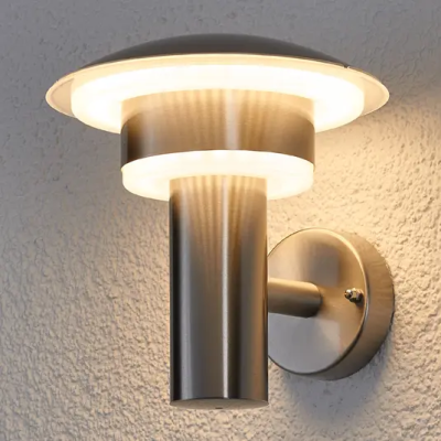 Decorative LED stainless steel outdoor wall lamp Lillie