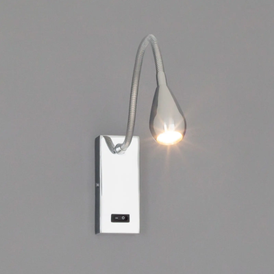 Lindby Rasmus LED wall lamp chrome