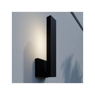 LINDBY Isadore A + IP44 outdoor wall lamp