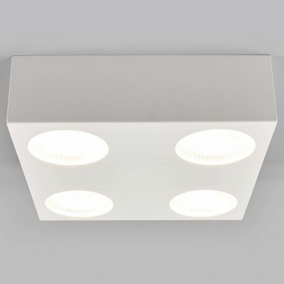 Square, dimmable Sonja LED ceiling light