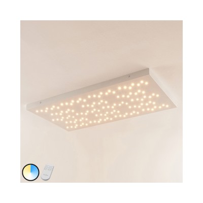 Lampa sufitowa LED Lindby Mahina, 110x60cm