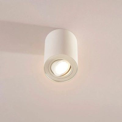 Surface ceiling spotlight Jolina, white