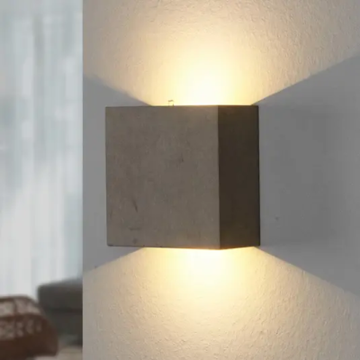 Yva - Concrete LED wall lamp