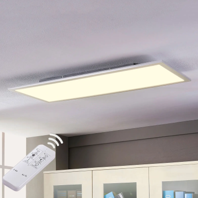 Lindby Level LED-paneeli, CCT, 120cm x 30cm