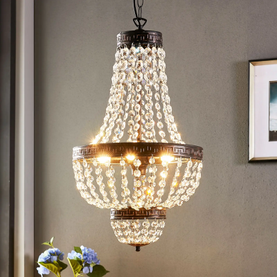 Jorve pendant lamp with crystal