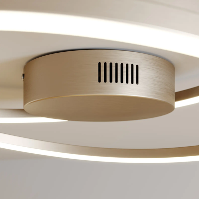 Lindby Davian LED lubinis šviestuvas, reguliuojamas, nikelio