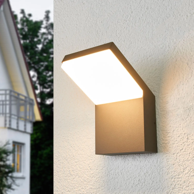 Yolena is a downward-facing LED outdoor wall light