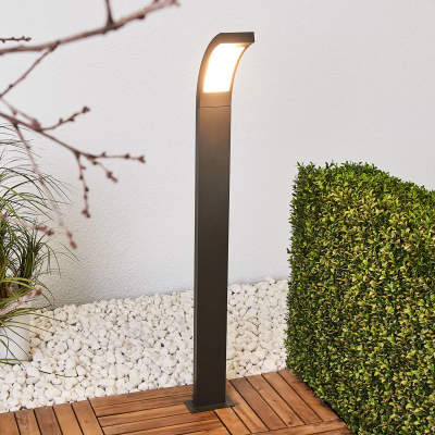 Juvia - Lampa drogowa LED wykonana z aluminium w kolorze grafitowym