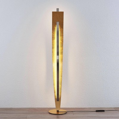 Elegantiško aukso spalvos LED toršeras Marija