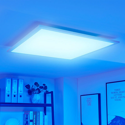 Arcchio Tinus LED skydelis, RGB, 62 cm x 62 cm