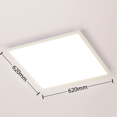 „Arcchio Lysander“ LED skydelis, CCT, 62 cm, baltas