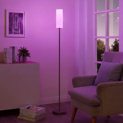 Lindby Smart RGB LED floor lamp Felice, via the app