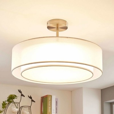 Lampa sufitowa LED Pikka, 3-stopniowa regulacja, biała