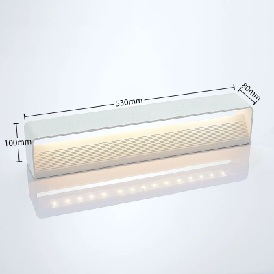 Lonisa LED sieninis šviestuvas, baltas, 53 cm