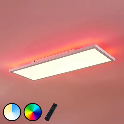 Arcchio Philia panneau LED, CCT, 80 cm x 29,5 cm