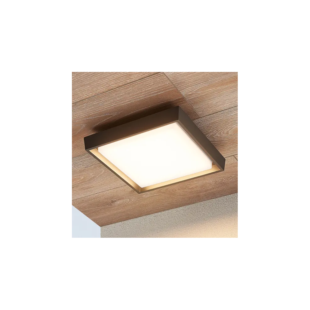 Birta LED lauko lubinis šviestuvas, kampinis, 27 cm