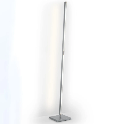 Knapstein floor lamp / light column matte nickel 41.966.05