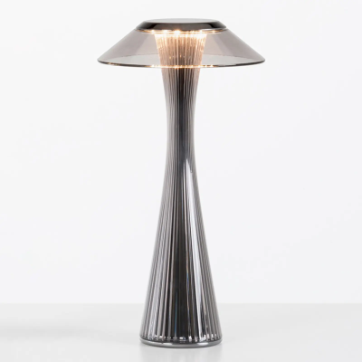 Kartell Space - LED designer table lamp, titanium