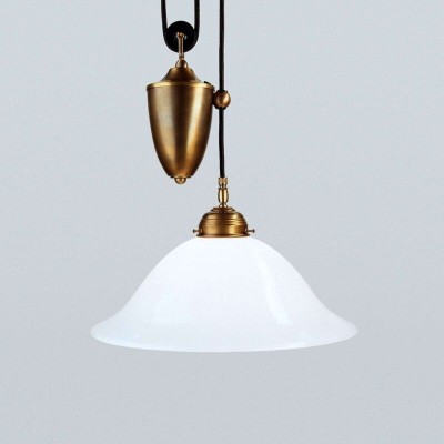 Brass pendant lamp Bernd