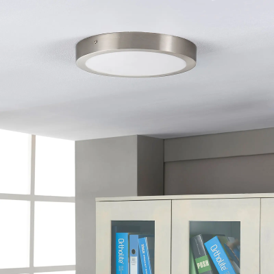 Milea is a round LED ceiling light