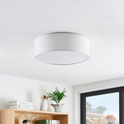 Lindby Ellamina LED lubinis šviestuvas, 40 cm, baltas