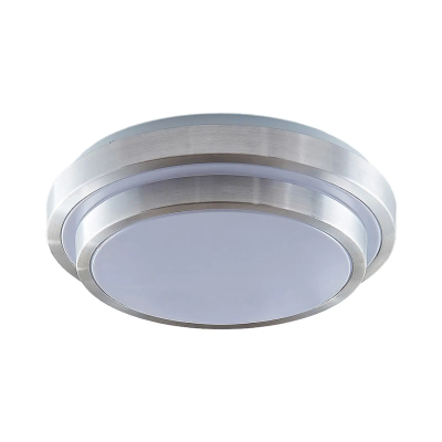 Lindby Naima LED aluminum ceiling light, round, 41 cm