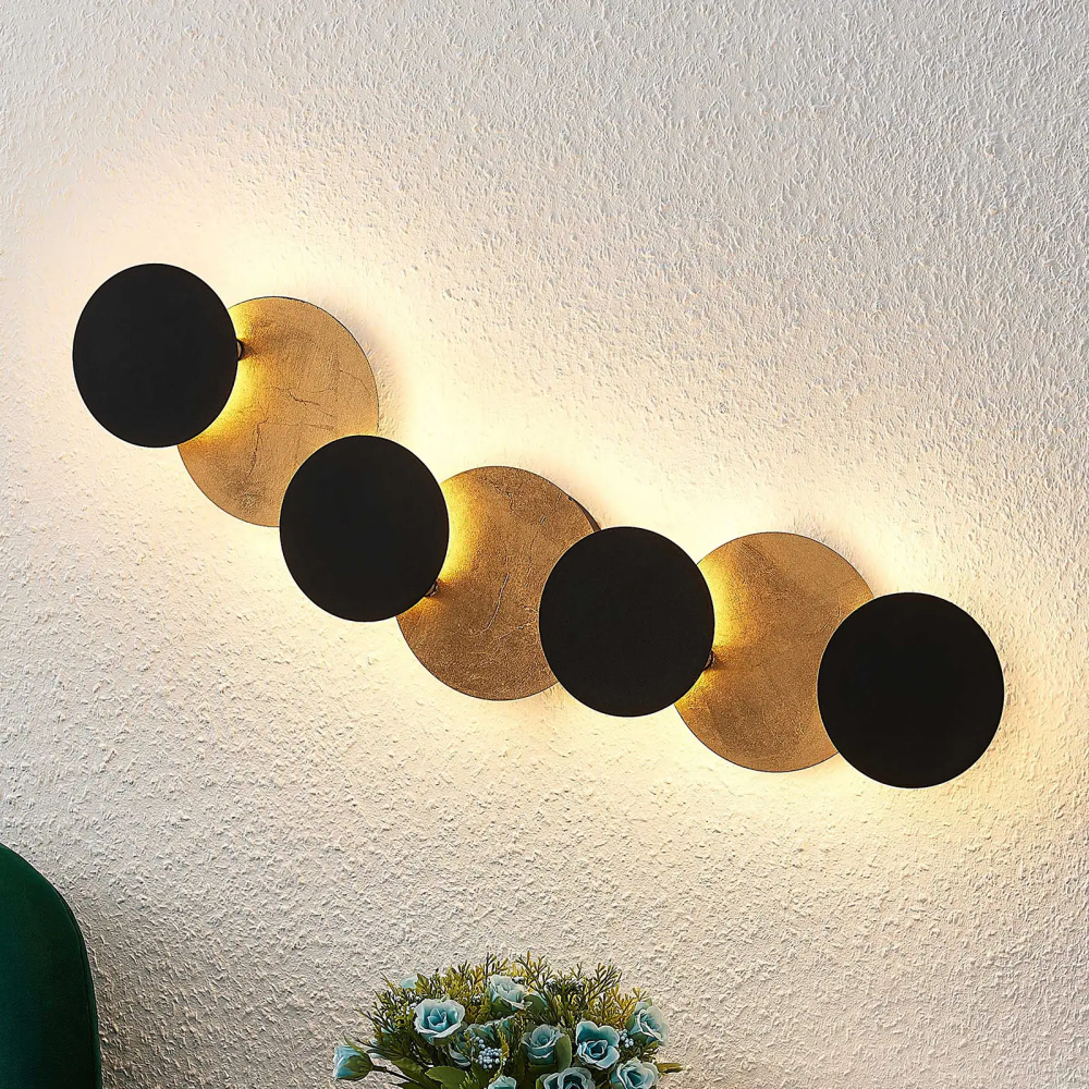 Lindby Gražina LED sieninis šviestuvas su septyniais šviestuvais