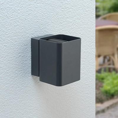 Nikolas LED outdoor wall light with double beam