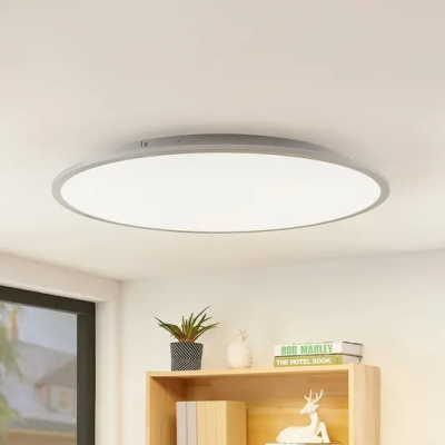 Lindby Narima LED ceiling light, CCT, Ø 80 cm