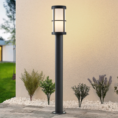 Lucande Kelini path light, 90 cm, dark grey